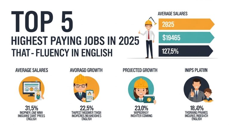 最賺錢的工作排行揭密：2025學英文一定要知道的5大高薪職業（英文實用句型教學） [Top Earning Jobs Revealed: The 5 Highest-Paying English-Required Careers in 2025 and Useful Sentence Patterns]