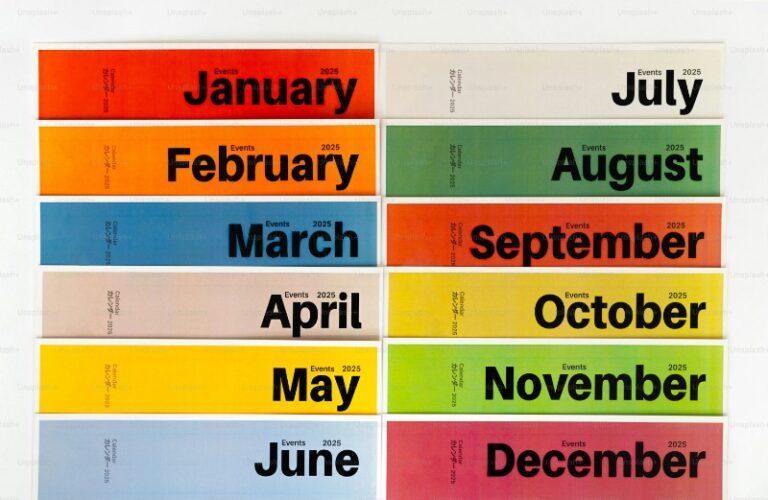 月份英文怎麼說?避免這5個常見錯誤,讓你精準掌握每個月份英文用法